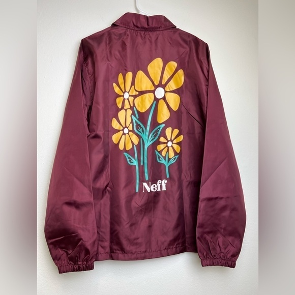 Neff Flower Windbreaker Size L - Picture 1 of 6